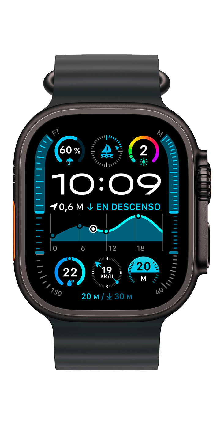 Apple Watch Ultra 2 (GPS + Cellular) 49 mm titanio Apple Watch Ultra 2 (GPS + Cellular) 49 mm titanio