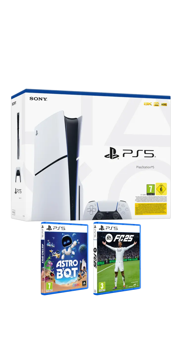 Sony Pack PlayStation 5 con FC 25 y Astro Bot