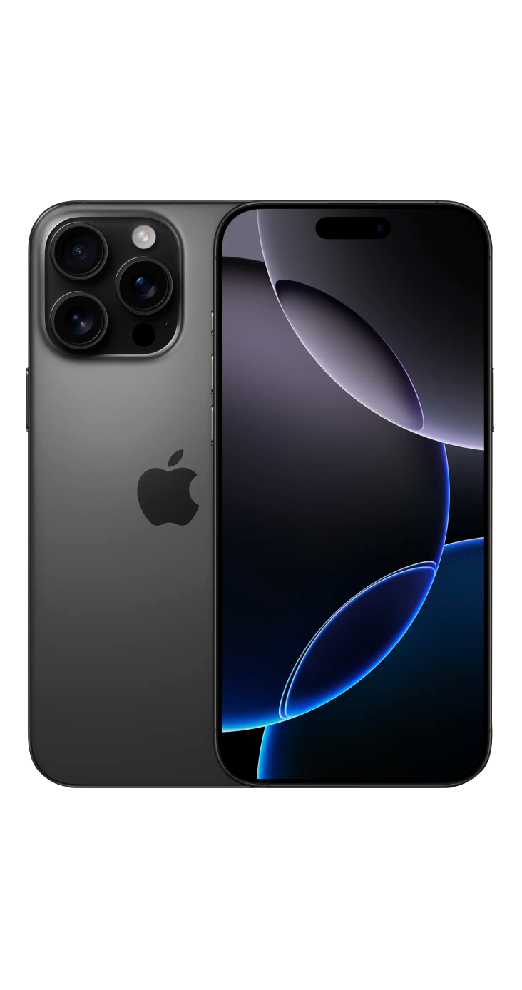 Apple iPhone 16 Pro Max 256 GB titanio negro con 5G Apple iPhone 16 Pro Max 256 GB titanio negro con 5G