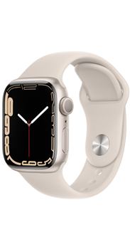 Apple Watch Series 7 GPS 41 mm aluminio blanco estrella