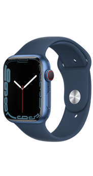 Apple Watch Series 7 GPS+Cellular 45 mm aluminio y correa deportiva