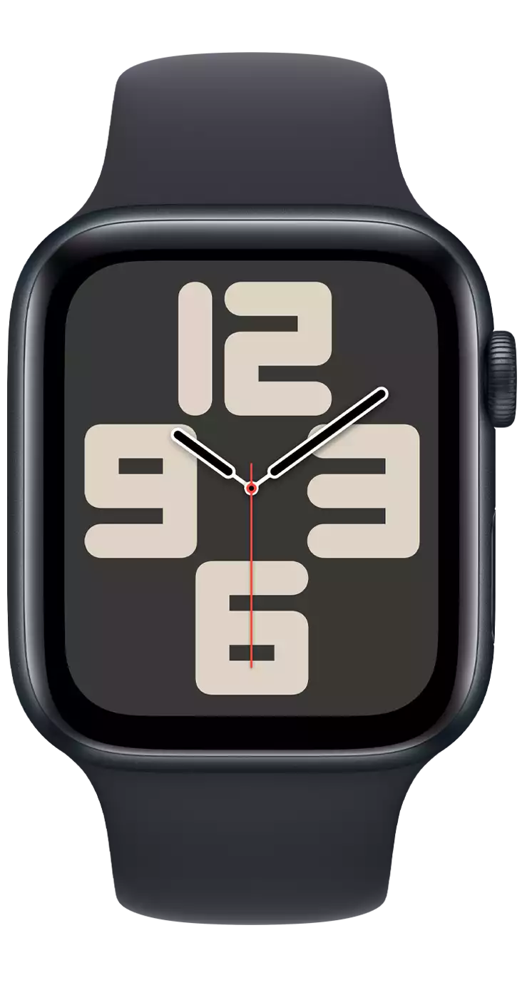 Apple Watch SE 2023 GPS+Cellular 44 mm aluminio y correa deportiva