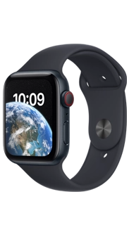 Apple Watch SE (2022) GPS+Cellular 44 mm aluminio y correa deportiva