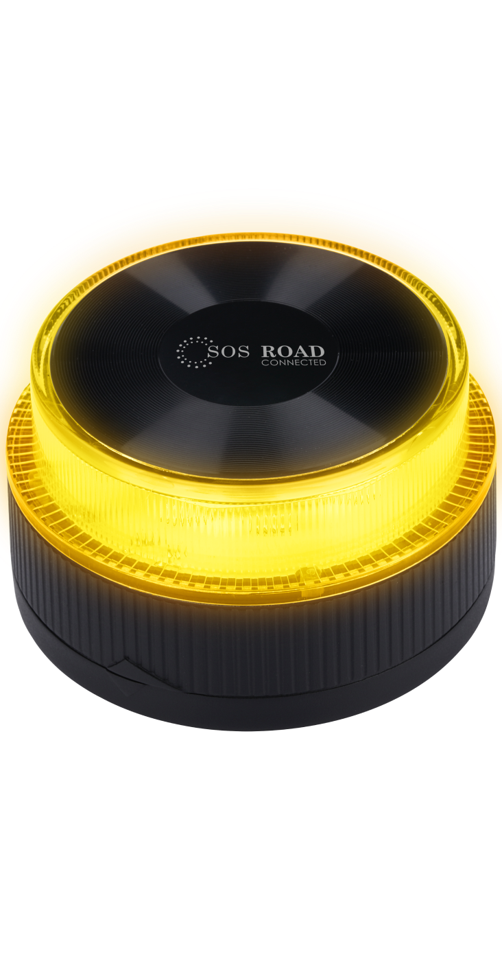 SOS Road Baliza LED V16 conectada DGT 2025