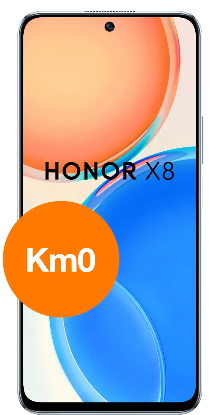 Honor X8 128GB plata Km0
