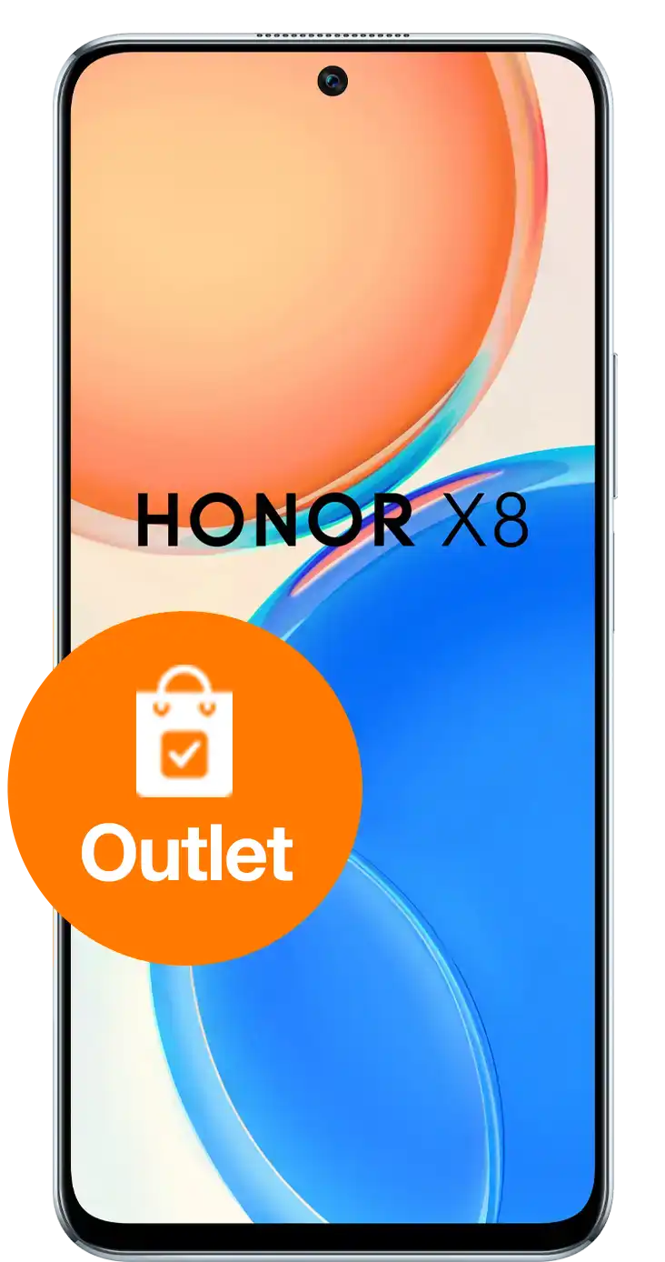 Honor X8 128GB plata outlet