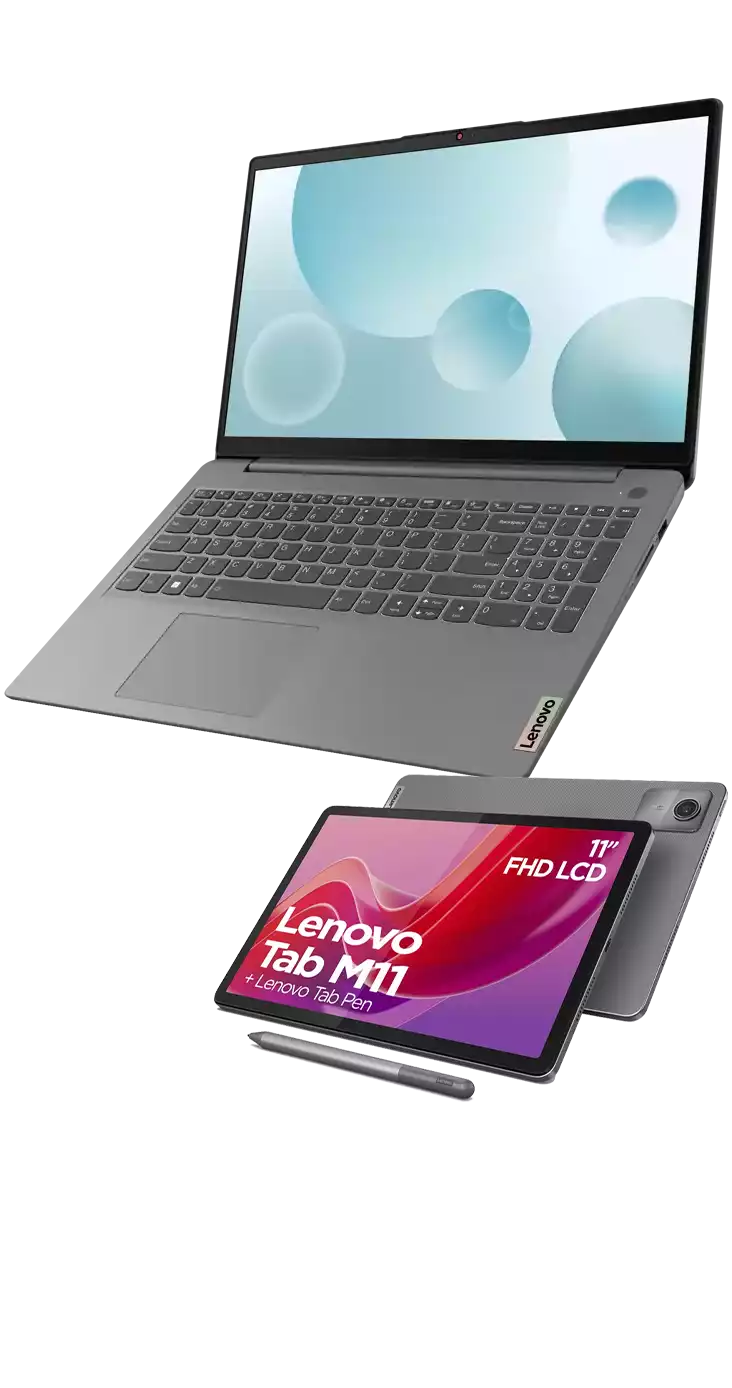 Lenovo Ideapad 3 15IAH8 + Tab M11