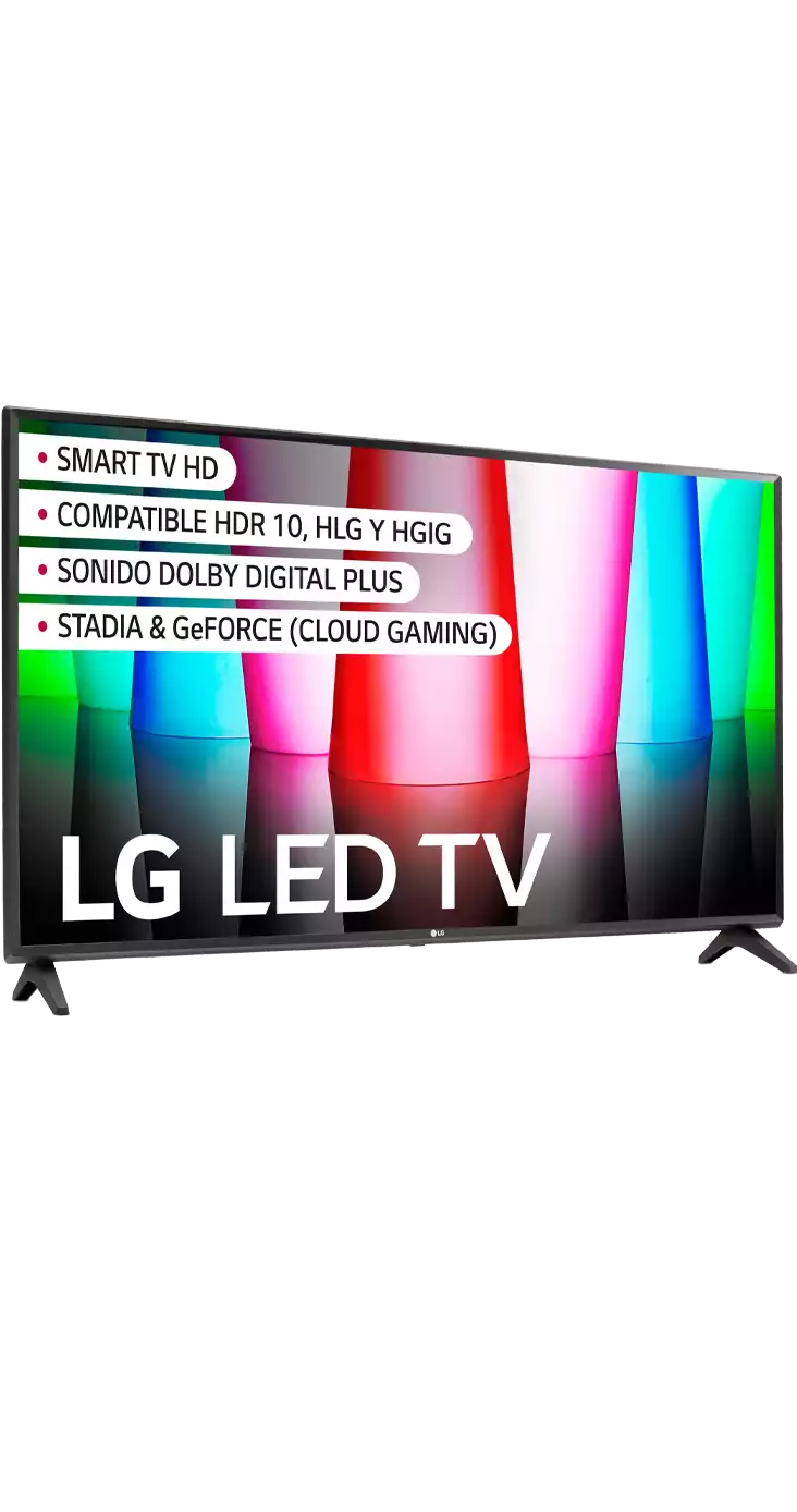 LG televisor Smart TV 32 LQ negro