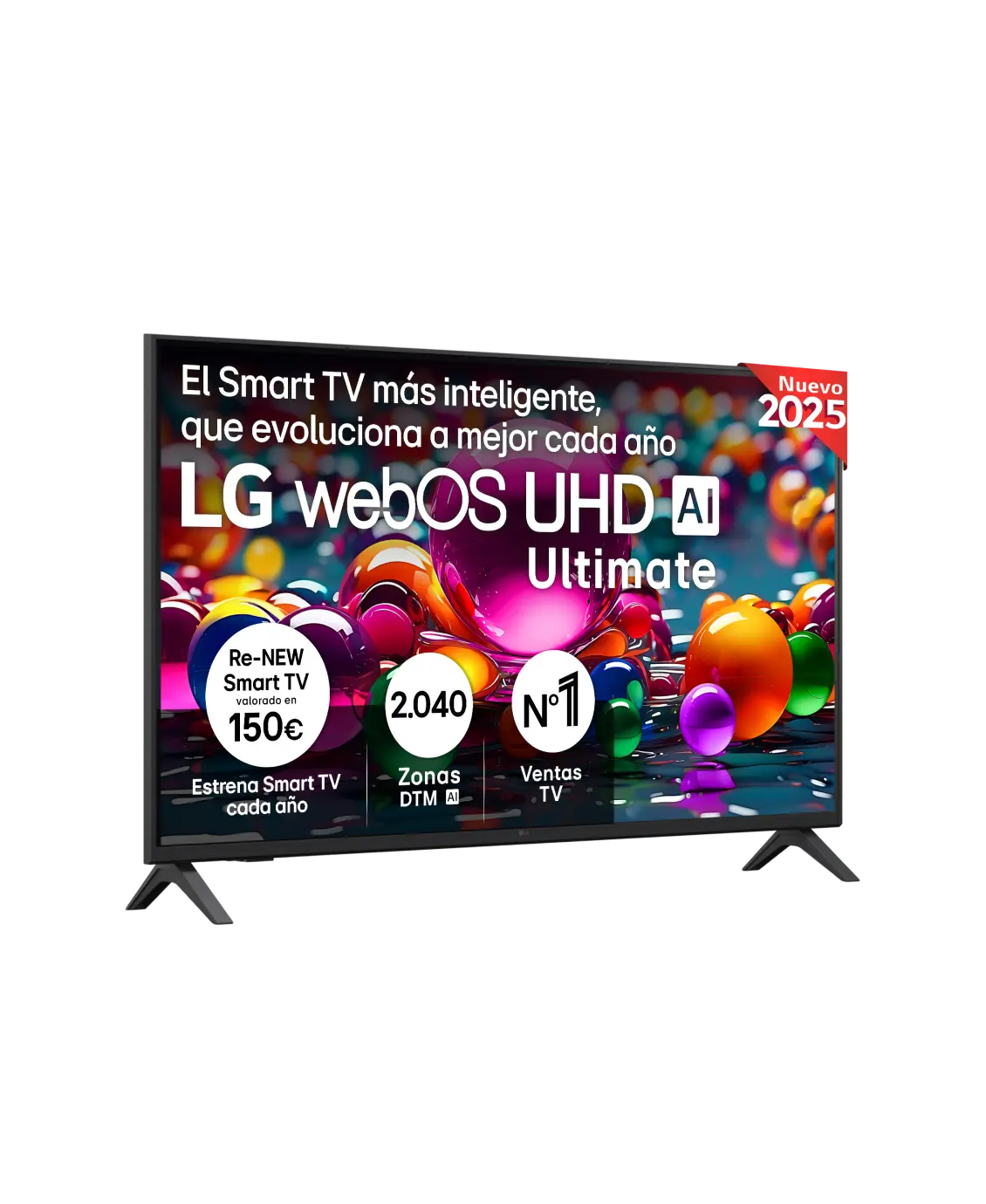 LG Televisor 43 Smart TV UA75 4K