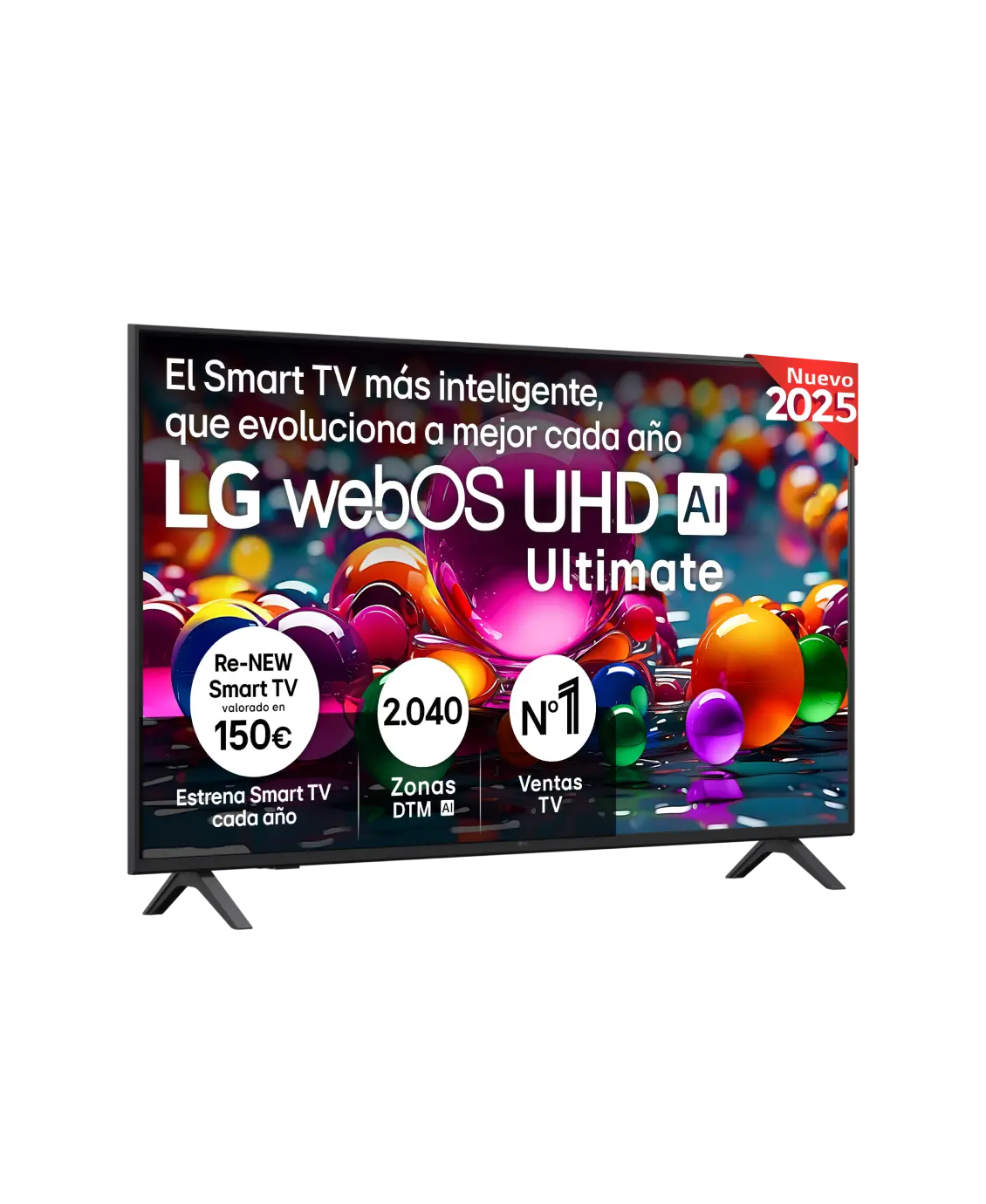 LG Televisor 50 Smart TV UA75 4K