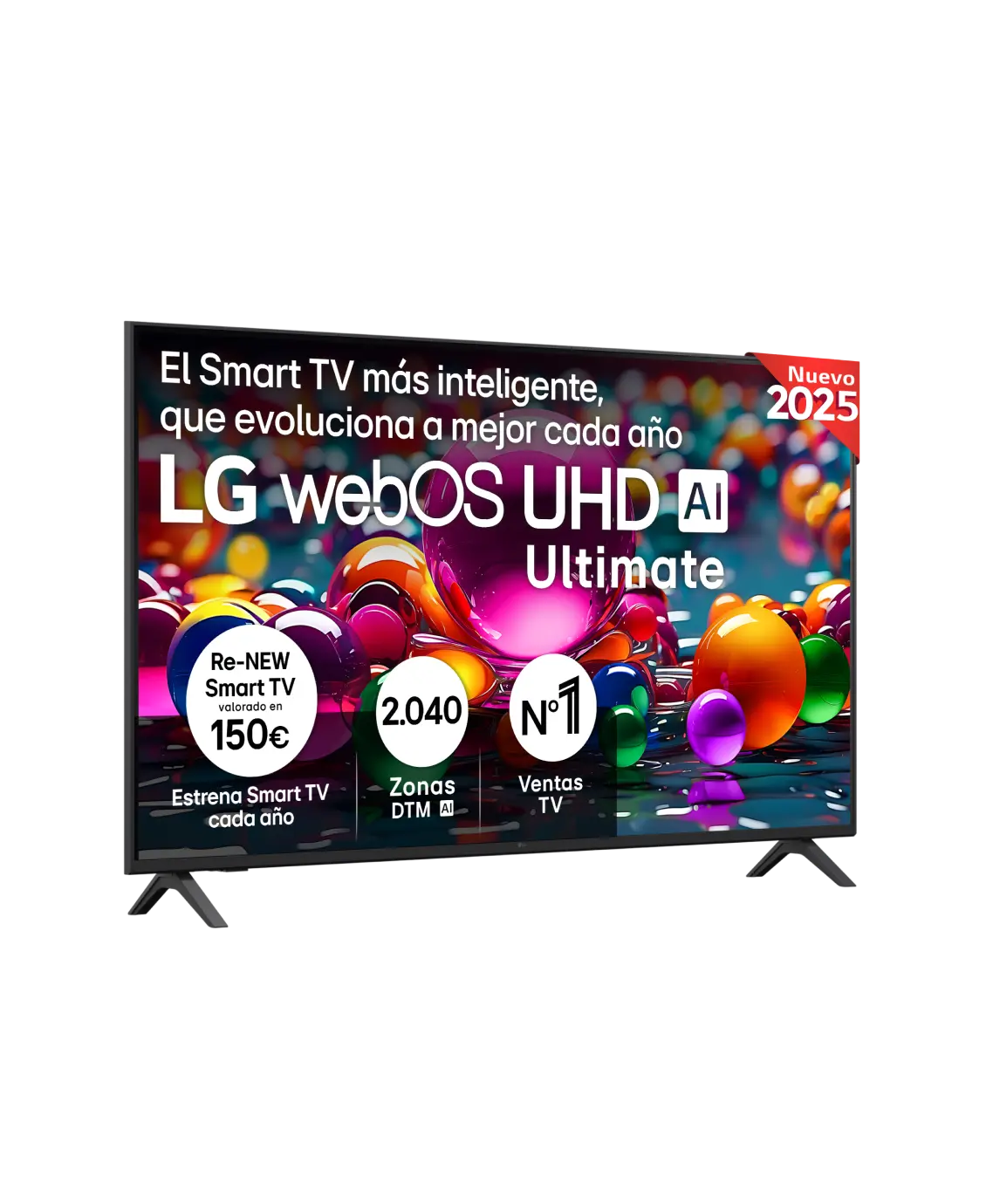 LG Televisor 55 Smart TV UA75 4K