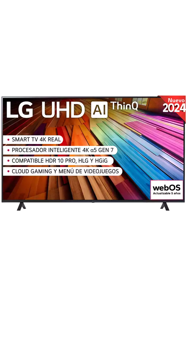 LG televisor 75 Smart TV UT80 4K