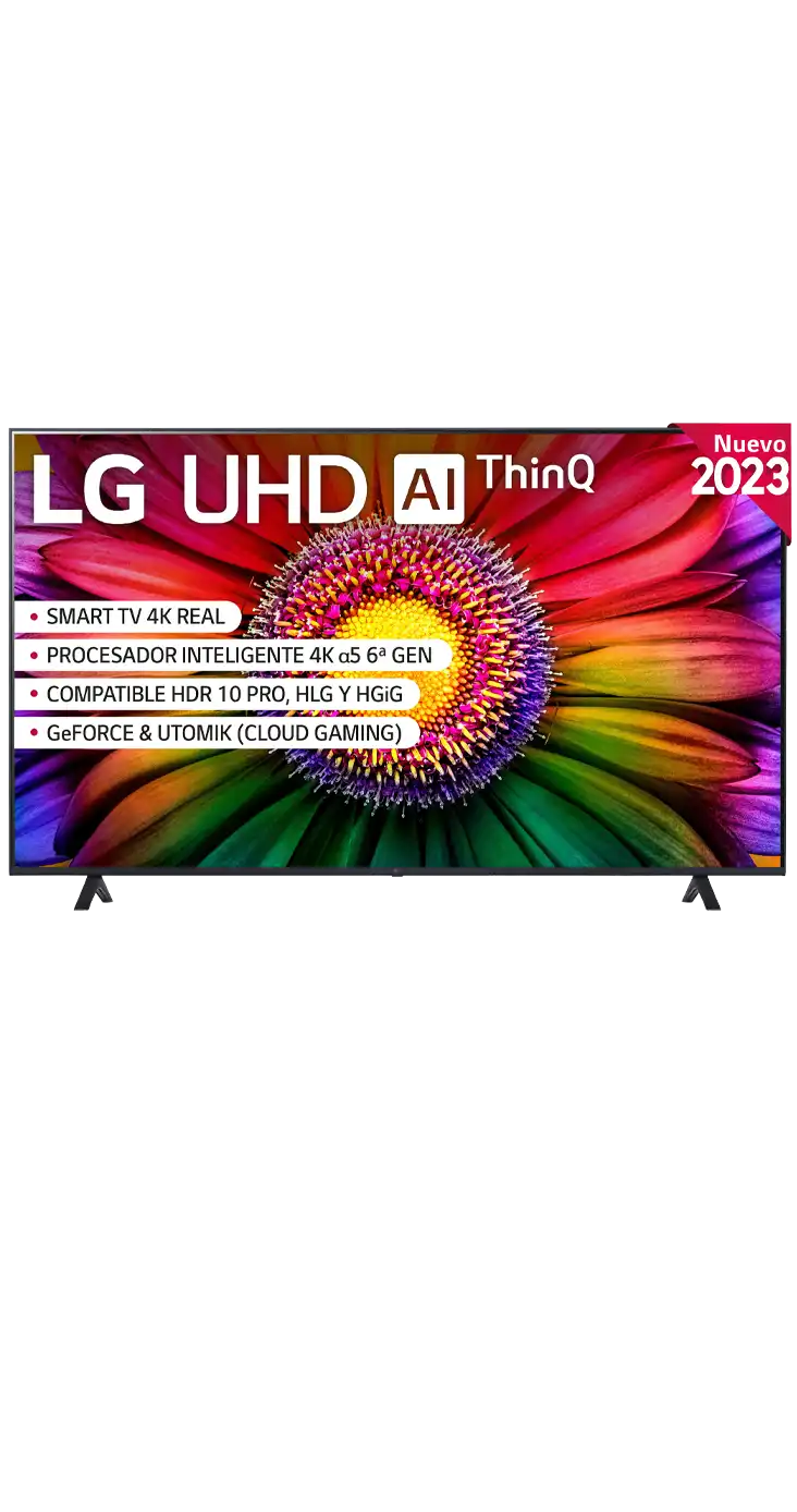 LG televisor 75 Smart TV UR80 4K