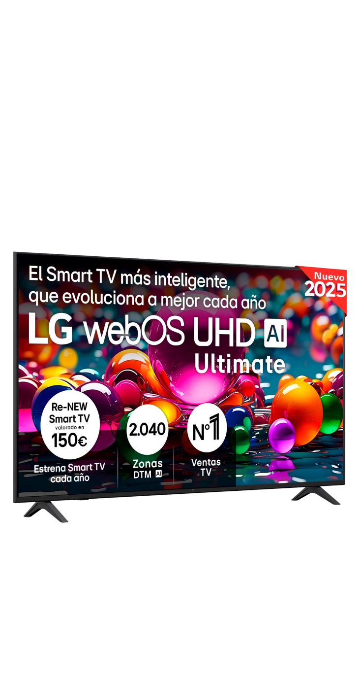 LG Televisor 43 Smart TV UA75 4K
