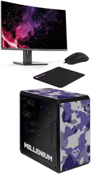 Millenium Millenium Pack Gaming PC i5 + monitor curvo 27 pulgadas + Ratón + Alfombrilla