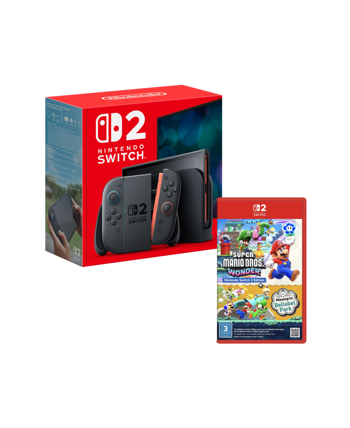 Nintendo Switch 2 con Super Mario Bross Wonder Nintendo Switch 2 con Super Mario Bross Wonder