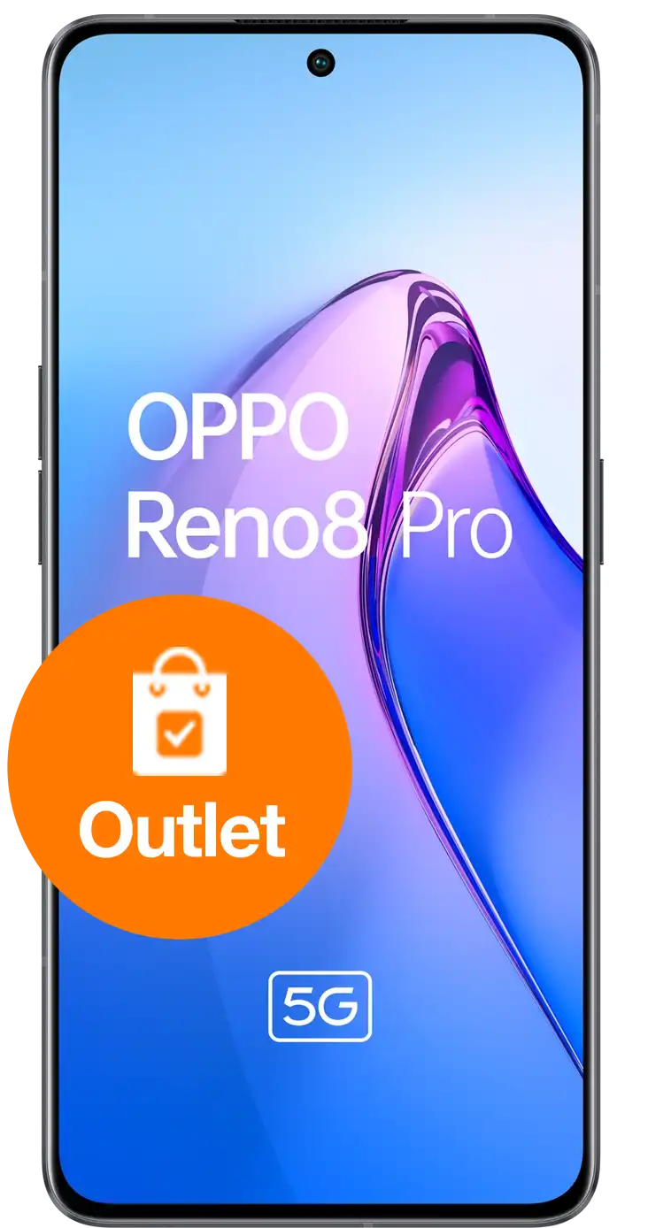 OPPO Reno8 Pro 5G 256GB negro outlet