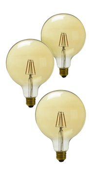 Muvit Muvit io Pack 3 bombillas inteligentes filamentos globo pequeñas