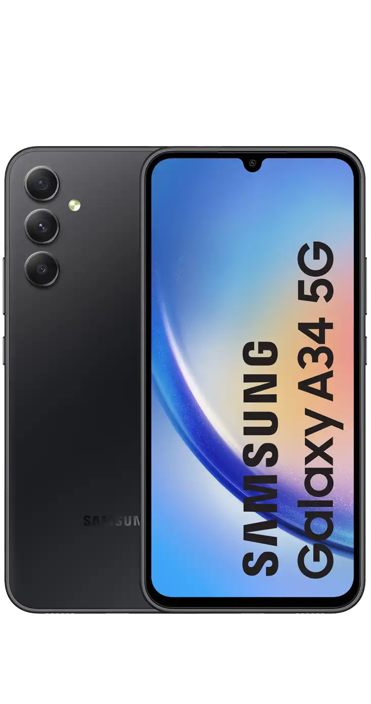 Samsung Galaxy A34 5G 6GB + 128GB negro