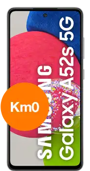 Samsung Galaxy A52s 5G 128GB negro Km0