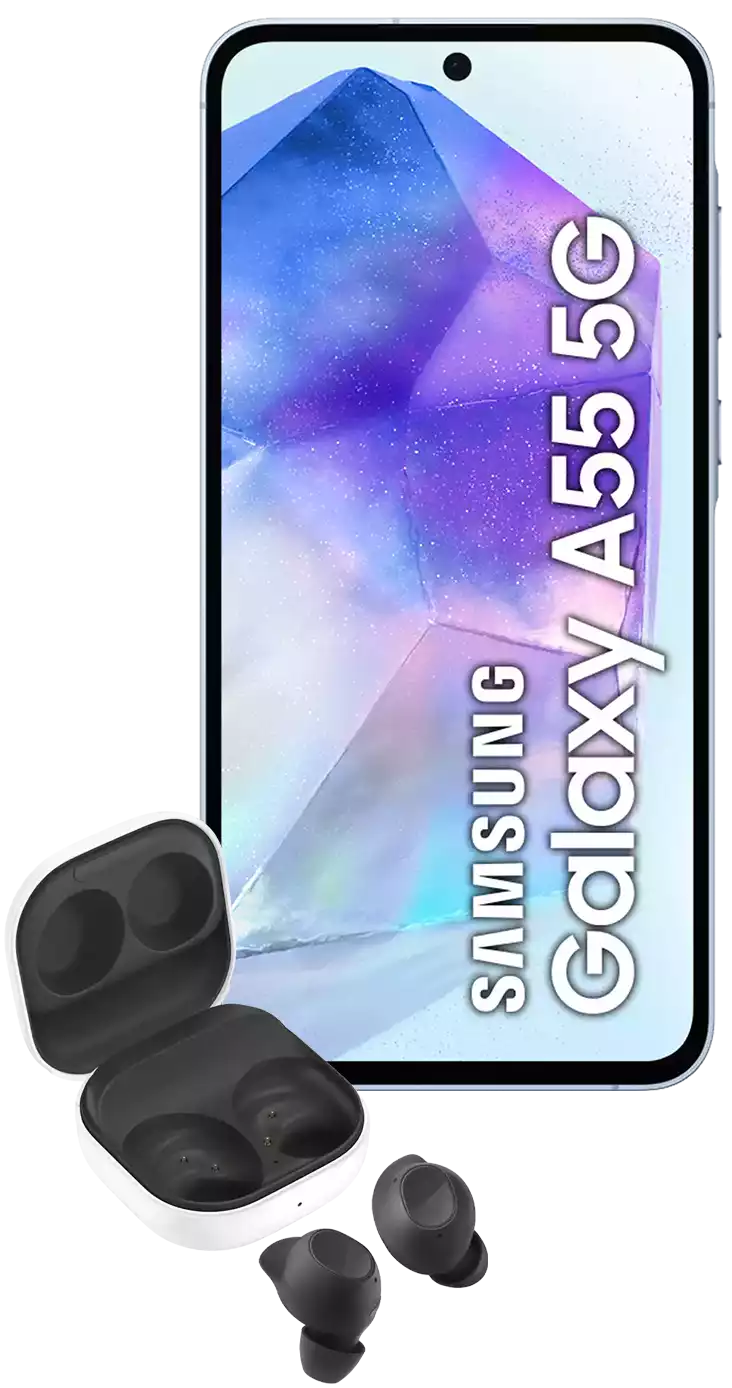 Samsung Galaxy A55 5G + Galaxy Buds FE