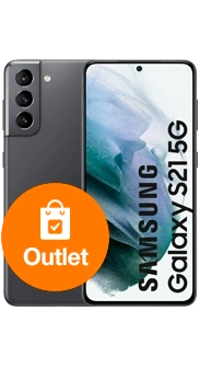 Samsung Galaxy S21 5G 128GB gris outlet