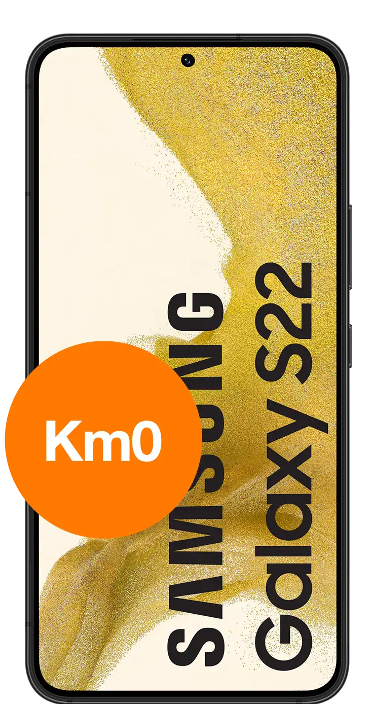 Samsung Galaxy S22 5G 128GB negro Km0