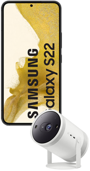 Samsung Galaxy S22 5G 256GB negro + The Freestyle blanco