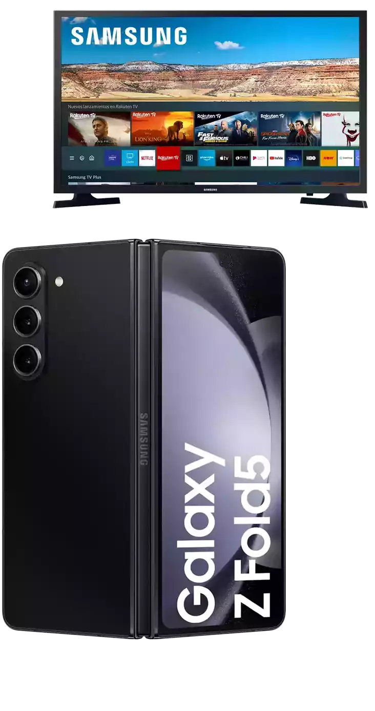 Samsung Galaxy Z Fold5 5G + Smart TV 32 UE32T4305