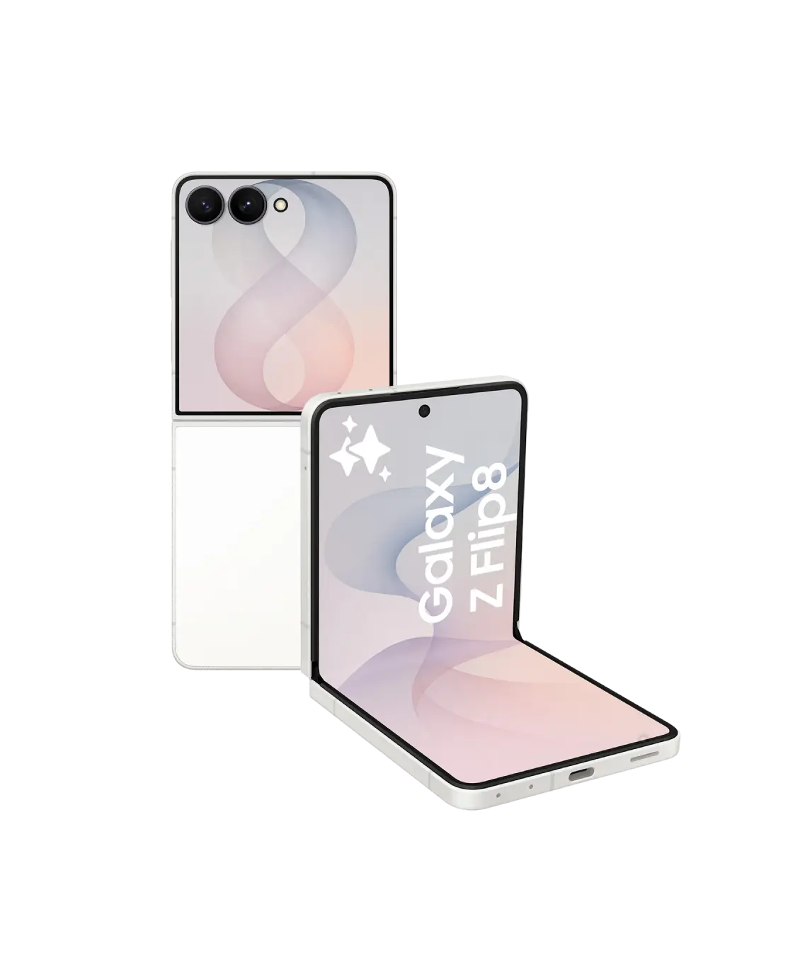 Samsung Galaxy Z Flip8 5G 256 GB blanco Samsung Galaxy Z Flip8 5G 256 GB blanco