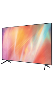 Samsung televisor 65 Smart TV AU7105 4K UHD negro