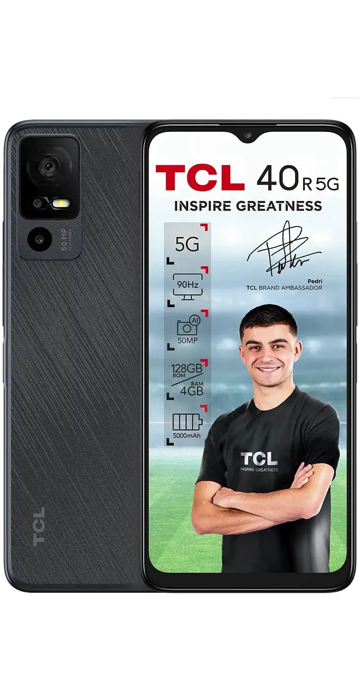 TCL 40 R 5G 128GB negro