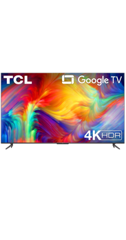 TCL televisor 50 Smart TV Android P735 4K negro