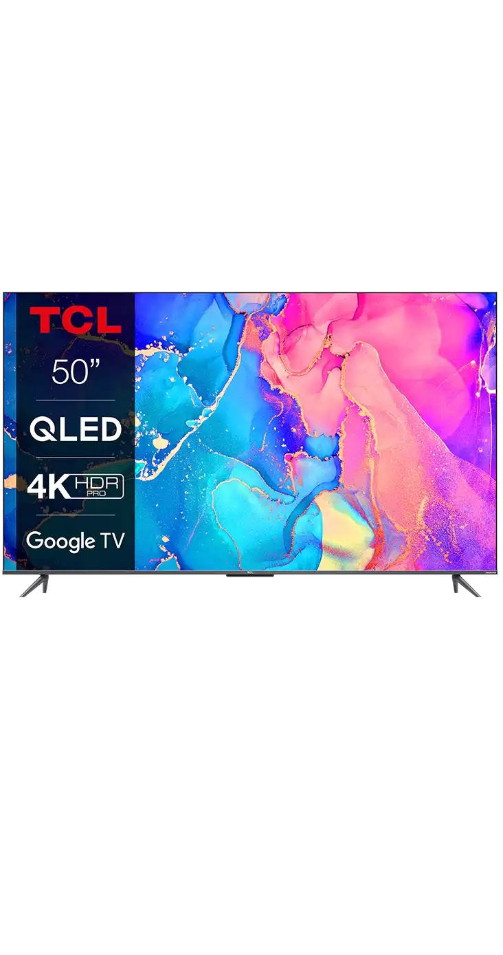 TCL Google TV 50 QLED C635 4K negro