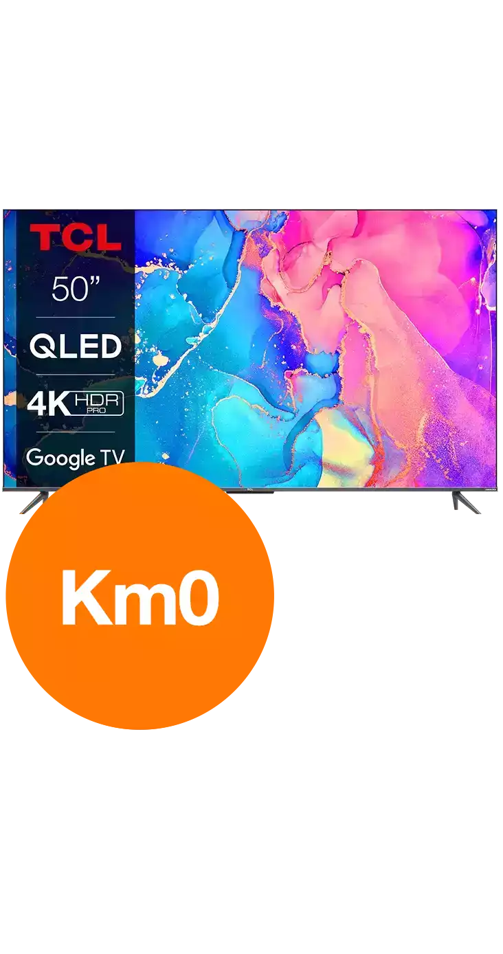 TCL Google TV 50 QLED C635 4K Km0