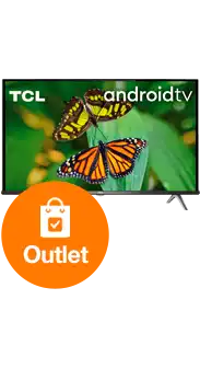 TCL televisor 32 Smart TV Android S615 HD outlet