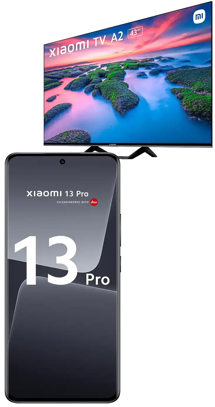 Xiaomi 13 Pro 5G 256GB + Xiaomi A2 43 negro