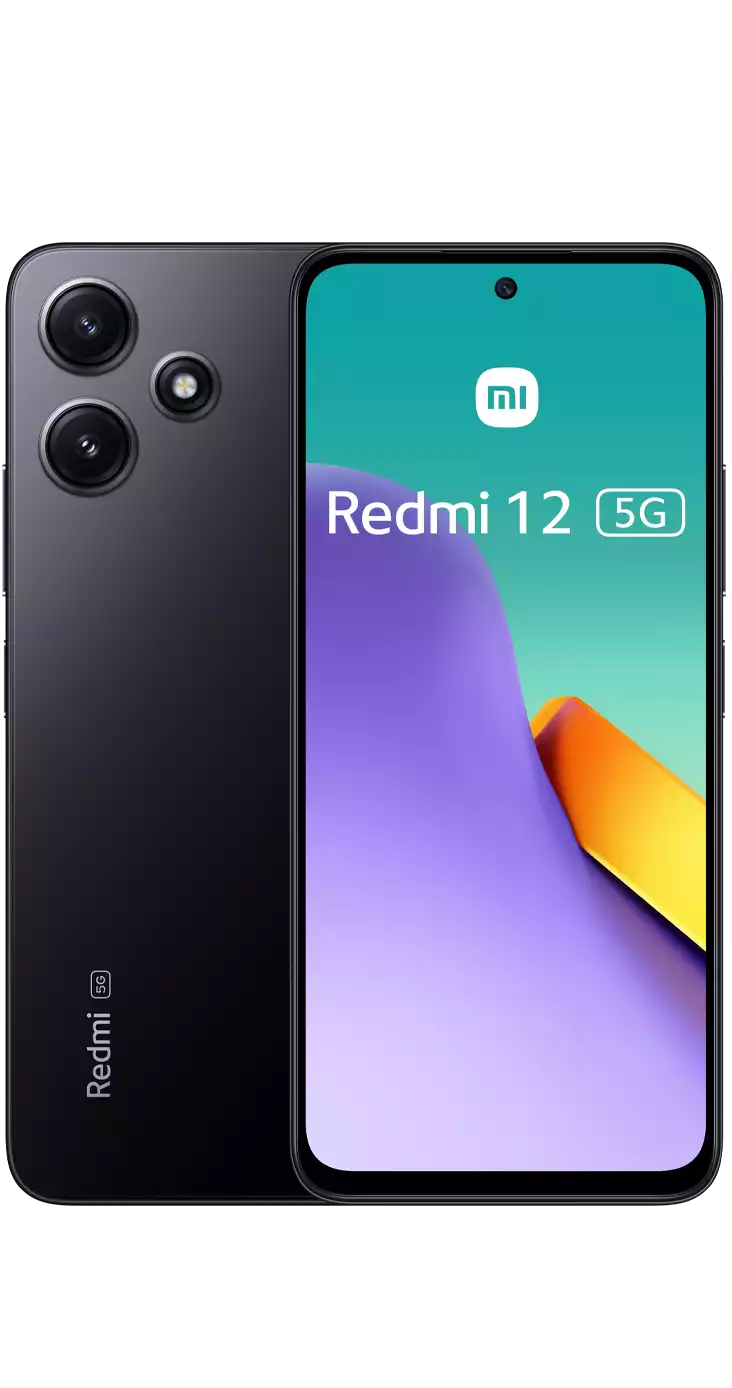 Xiaomi Redmi 12 5G 4GB + 128GB negro al Mejor Precio